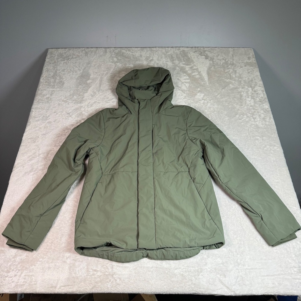 NWOT Ten Thousand TTOW003V2 Mens Olive Green‎ Insulated Hooded Jacket Size S